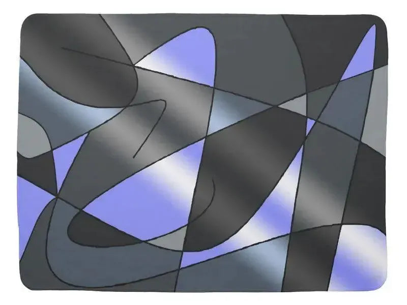 Baby Blankets-ABSTRACT CURVES #2 Baby Blankets-from COLORADDICTED.COM-