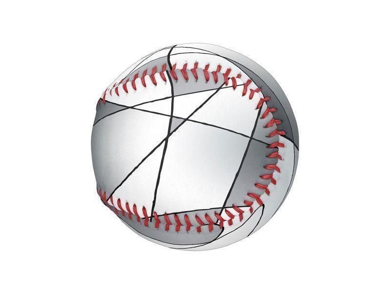 Baseballs-ABSTRACT CURVES #2 Baseballs-Grays-from COLORADDICTED.COM-