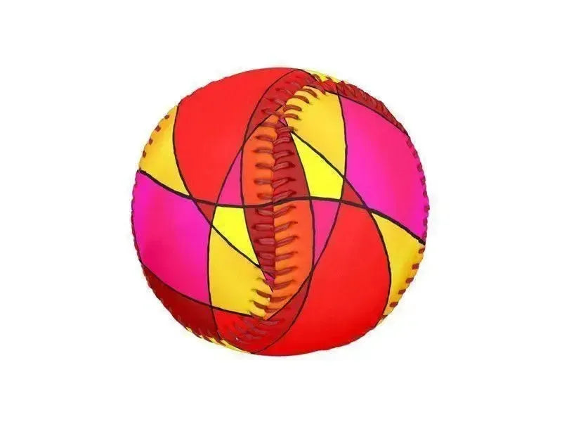 Baseballs-ABSTRACT CURVES #2 Baseballs-from COLORADDICTED.COM-