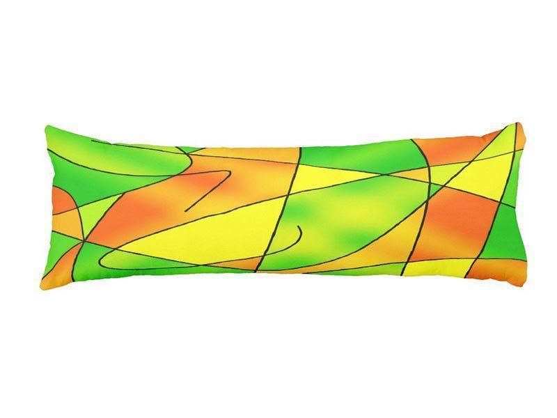 Body Pillows - Dakimakuras-ABSTRACT CURVES #2 Body Pillows - Dakimakuras-from COLORADDICTED.COM-