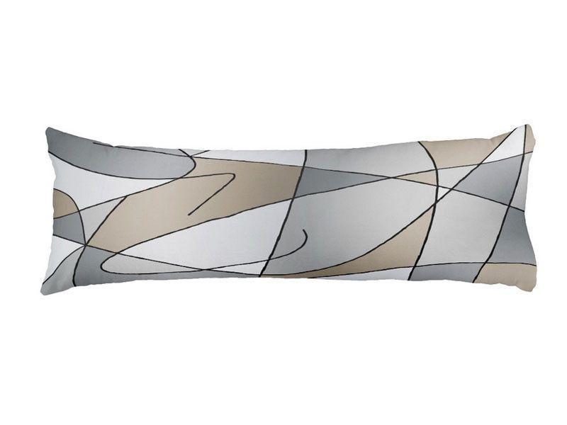 Body Pillows - Dakimakuras-ABSTRACT CURVES #2 Body Pillows - Dakimakuras-from COLORADDICTED.COM-