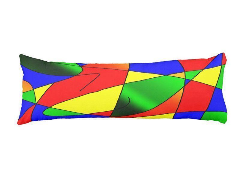 Body Pillows - Dakimakuras-ABSTRACT CURVES #2 Body Pillows - Dakimakuras-from COLORADDICTED.COM-