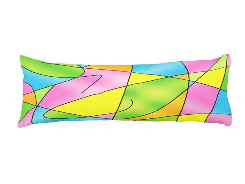 Body Pillows - Dakimakuras-ABSTRACT CURVES #2 Body Pillows - Dakimakuras-from COLORADDICTED.COM-