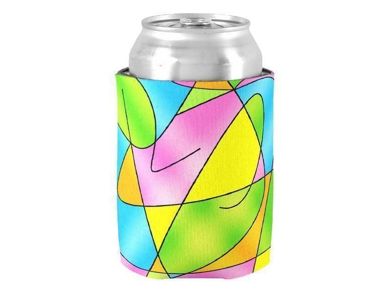 Can Cooler Sleeves – Can Koozies-ABSTRACT CURVES #2 Bottle & Can Cooler Sleeves – Bottle & Can Koozies-from COLORADDICTED.COM-