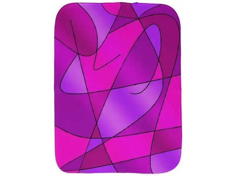Burp Cloths-ABSTRACT CURVES #2 Burp Cloths-from COLORADDICTED.COM-