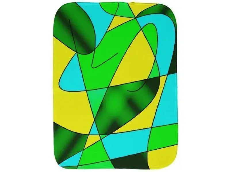 Burp Cloths-ABSTRACT CURVES #2 Burp Cloths-from COLORADDICTED.COM-