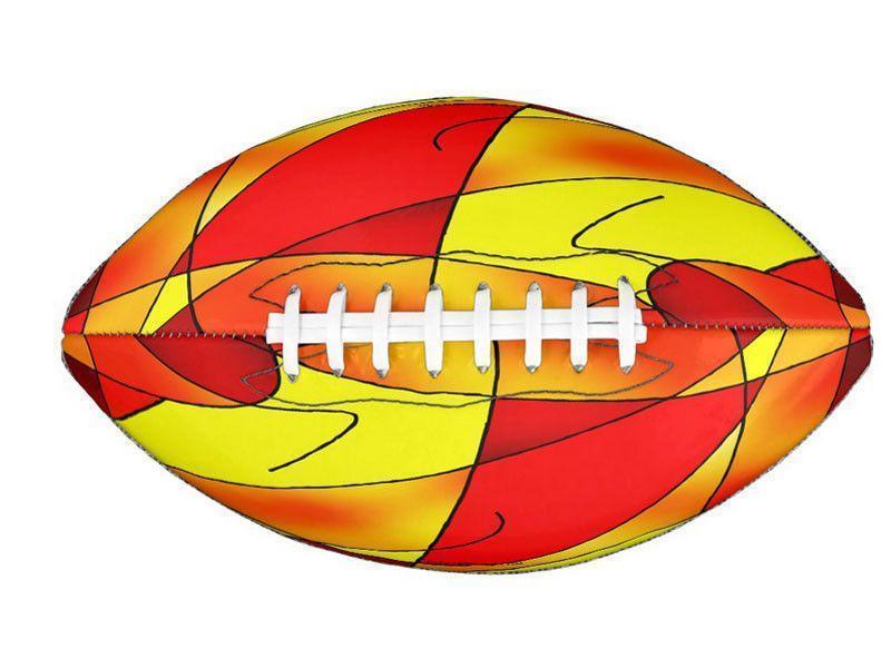 Footballs-ABSTRACT CURVES #2 Footballs & Mini Footballs-from COLORADDICTED.COM-