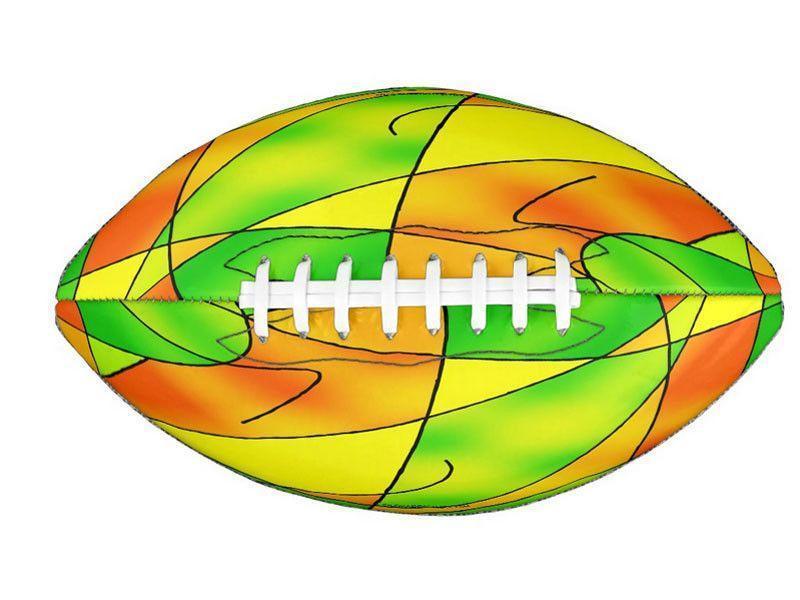 Footballs-ABSTRACT CURVES #2 Footballs & Mini Footballs-from COLORADDICTED.COM-