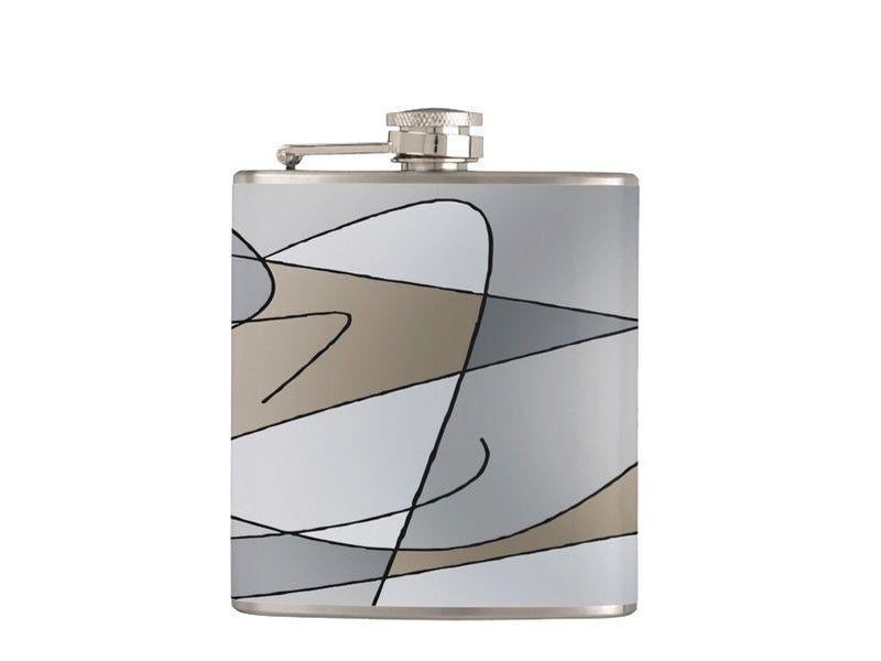 Hip Flasks-ABSTRACT CURVES #2 Hip Flasks-from COLORADDICTED.COM-