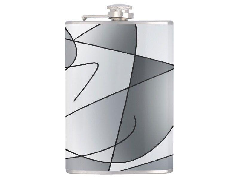 Hip Flasks-ABSTRACT CURVES #2 Hip Flasks-from COLORADDICTED.COM-