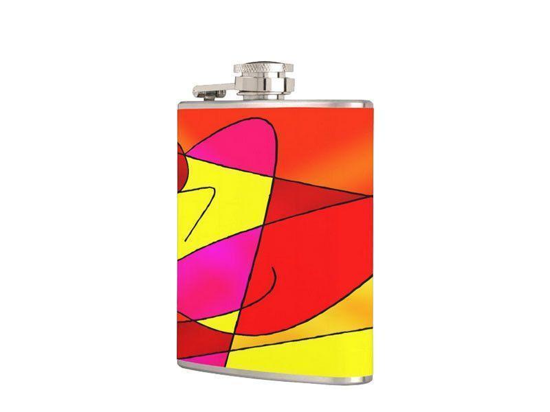 Hip Flasks-ABSTRACT CURVES #2 Hip Flasks-from COLORADDICTED.COM-