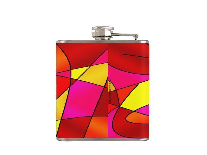 Hip Flasks-ABSTRACT CURVES #2 Hip Flasks-from COLORADDICTED.COM-