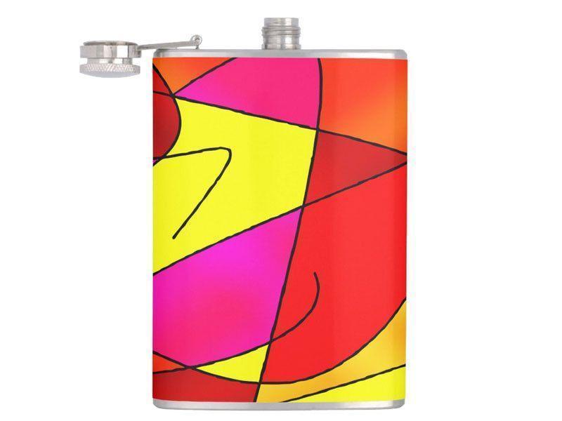 Hip Flasks-ABSTRACT CURVES #2 Hip Flasks-from COLORADDICTED.COM-