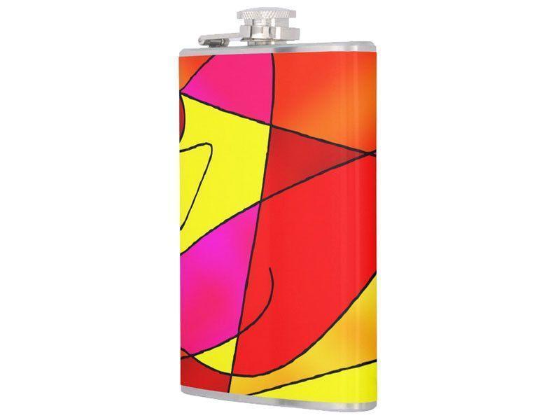 Hip Flasks-ABSTRACT CURVES #2 Hip Flasks-from COLORADDICTED.COM-