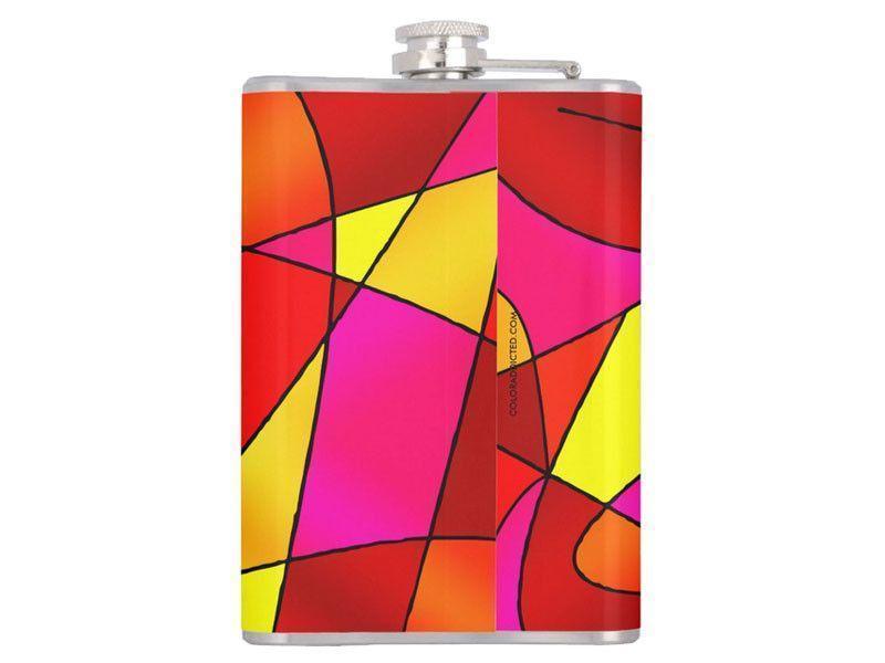 Hip Flasks-ABSTRACT CURVES #2 Hip Flasks-from COLORADDICTED.COM-