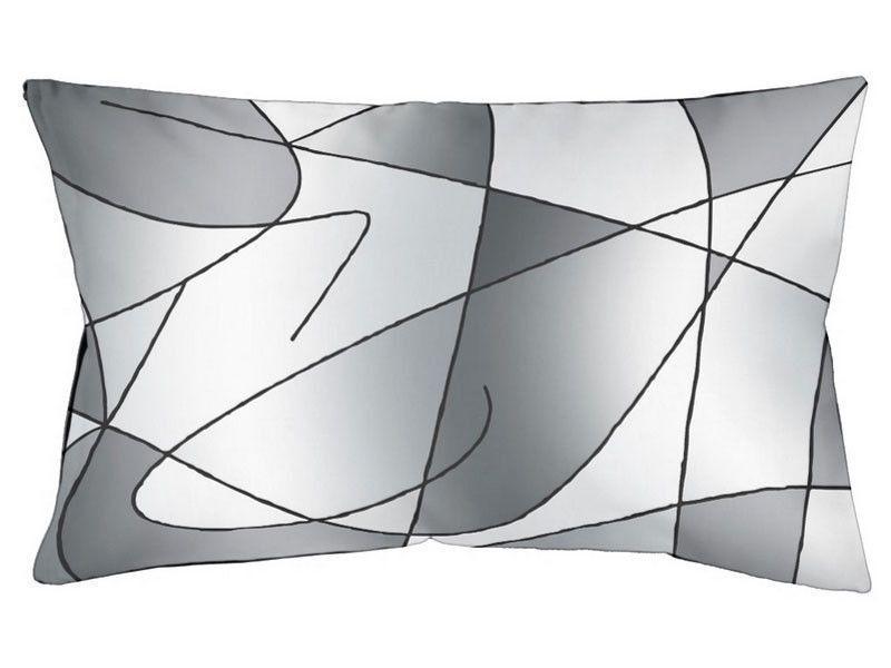 Dog Beds-ABSTRACT CURVES #2 Indoor/Outdoor Dog Beds-Grays-from COLORADDICTED.COM-