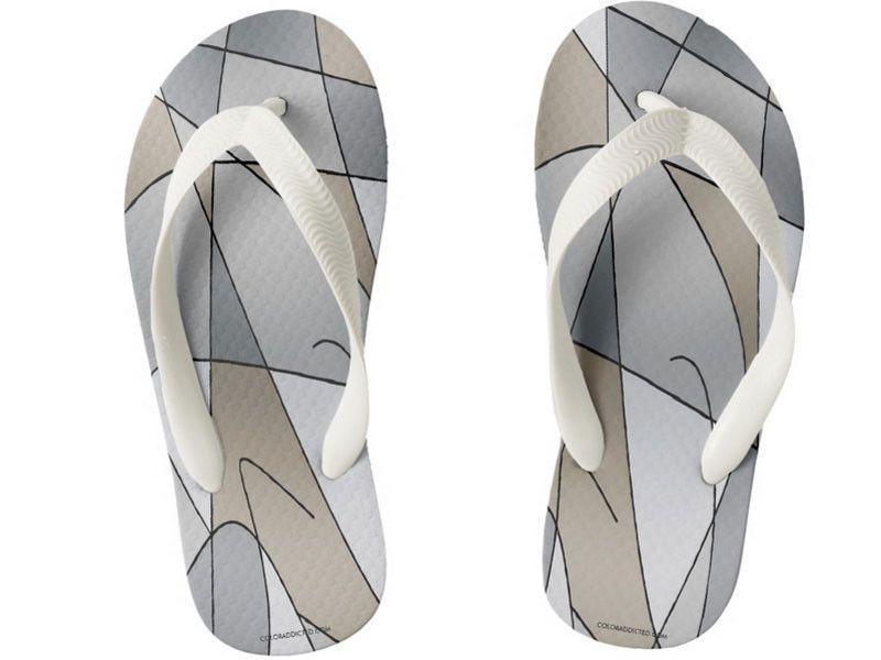 Kids Flip Flops-ABSTRACT CURVES #2 Kids Flip Flops-from COLORADDICTED.COM-