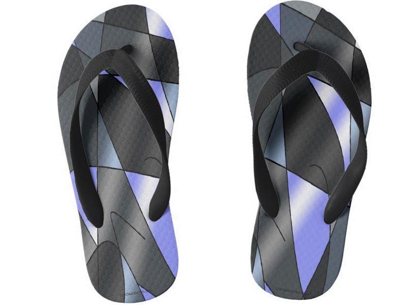 Kids Flip Flops-ABSTRACT CURVES #2 Kids Flip Flops-from COLORADDICTED.COM-