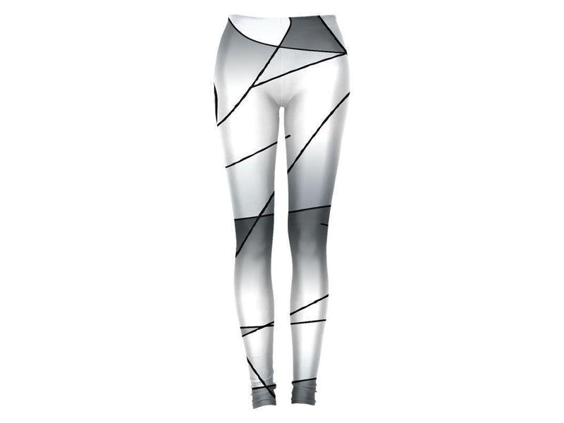 Leggings-ABSTRACT CURVES #2 Leggings-Grays-from COLORADDICTED.COM-
