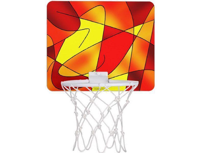 Mini Basketball Hoops-ABSTRACT CURVES #2 Mini Basketball Hoops-from COLORADDICTED.COM-