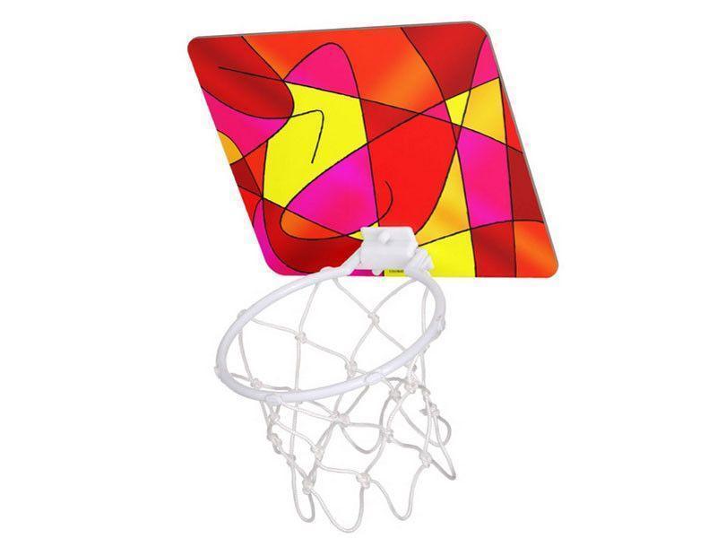 Mini Basketball Hoops-ABSTRACT CURVES #2 Mini Basketball Hoops-from COLORADDICTED.COM-