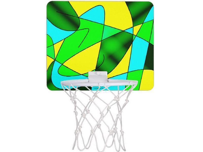 Mini Basketball Hoops-ABSTRACT CURVES #2 Mini Basketball Hoops-from COLORADDICTED.COM-