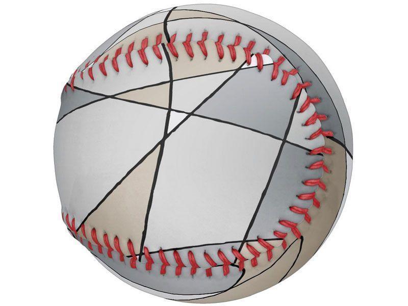 Softballs-ABSTRACT CURVES #2 Softballs-Grays &amp; Beiges-from COLORADDICTED.COM-