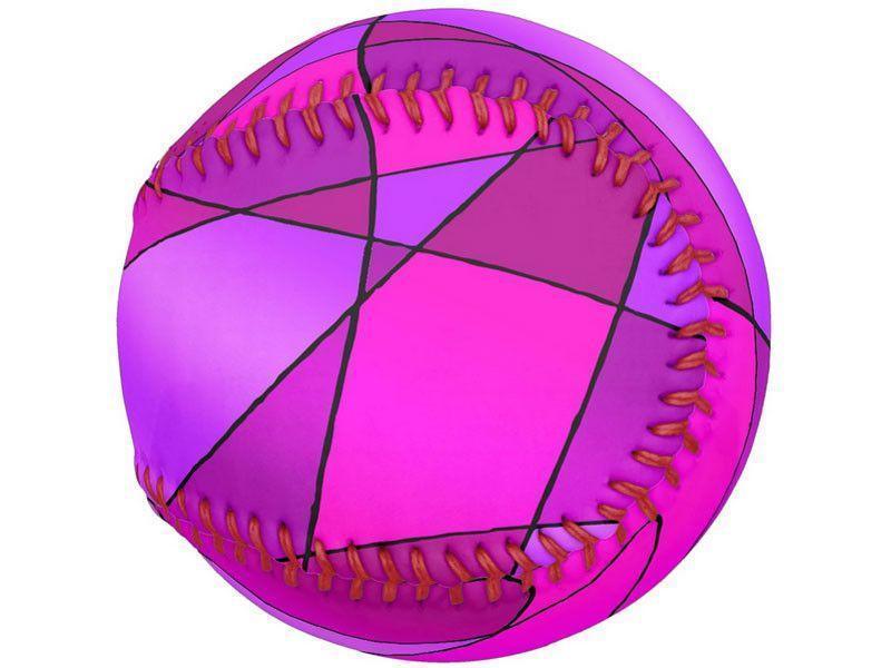 Softballs-ABSTRACT CURVES #2 Softballs-Purples &amp; Violets &amp; Fuchsias &amp; Magentas-from COLORADDICTED.COM-