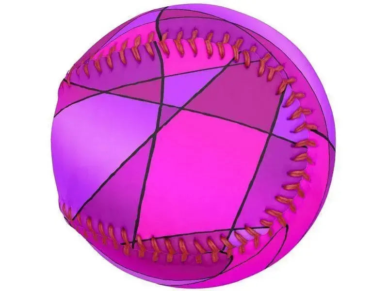Softballs-ABSTRACT CURVES #2 Softballs-Purples & Violets & Fuchsias & Magentas-from COLORADDICTED.COM-