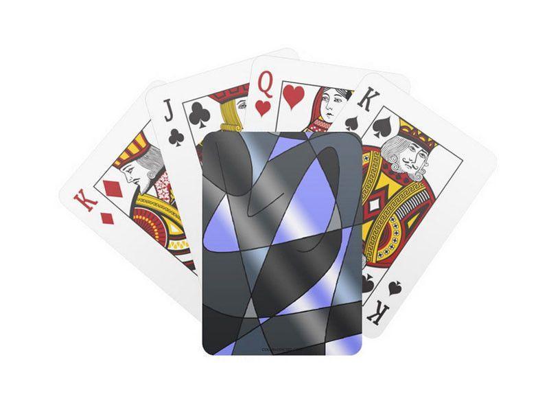 Playing Cards-ABSTRACT CURVES #2 Standard Playing Cards-from COLORADDICTED.COM-