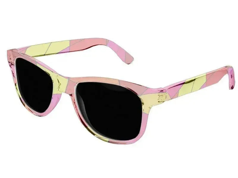 Wayfarer Sunglasses-ABSTRACT CURVES #2 Wayfarer Sunglasses (transparent background)-from COLORADDICTED.COM-