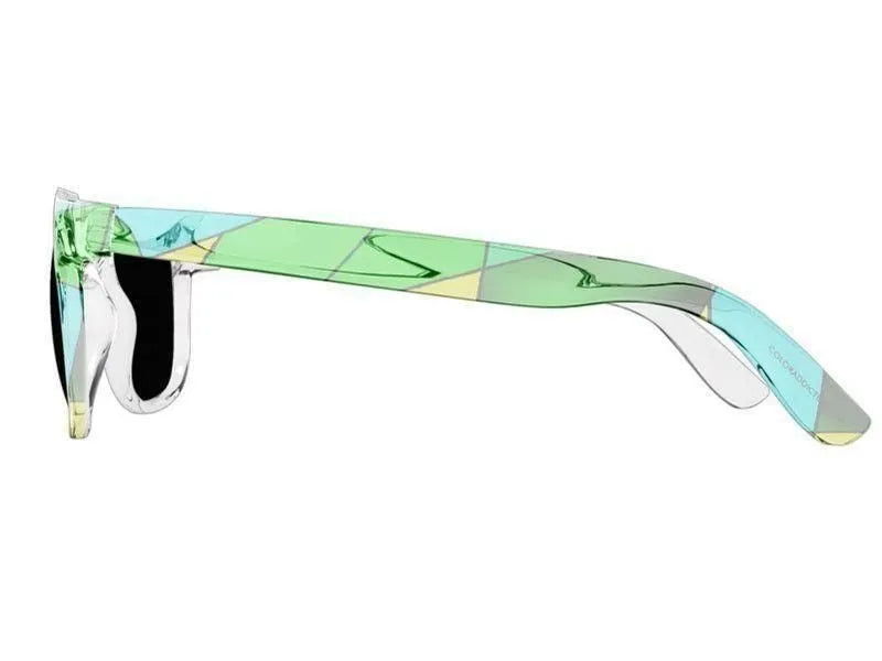 Wayfarer Sunglasses-ABSTRACT CURVES #2 Wayfarer Sunglasses (transparent background)-from COLORADDICTED.COM-