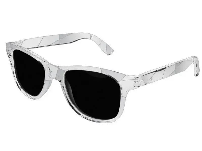 Wayfarer Sunglasses-ABSTRACT CURVES #2 Wayfarer Sunglasses (transparent background)-from COLORADDICTED.COM-