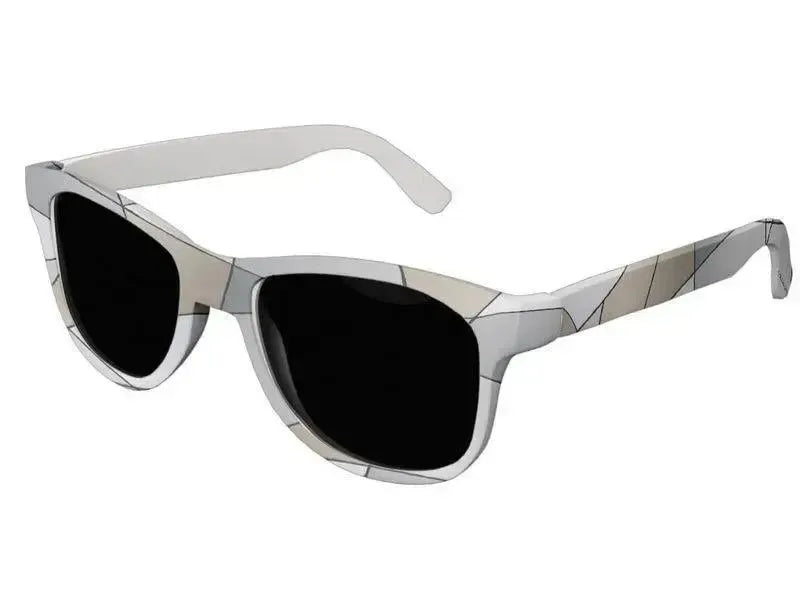 Wayfarer Sunglasses-ABSTRACT CURVES #2 Wayfarer Sunglasses (white background)-from COLORADDICTED.COM-