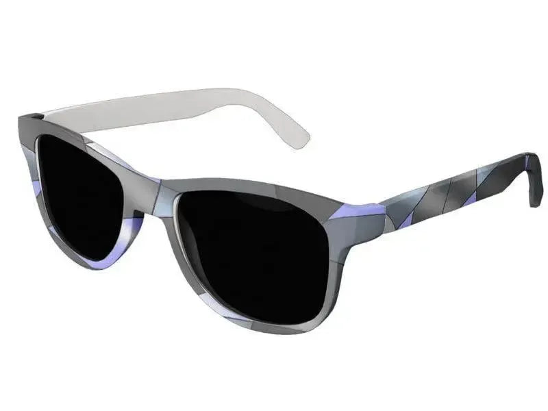 Wayfarer Sunglasses-ABSTRACT CURVES #2 Wayfarer Sunglasses (white background)-from COLORADDICTED.COM-