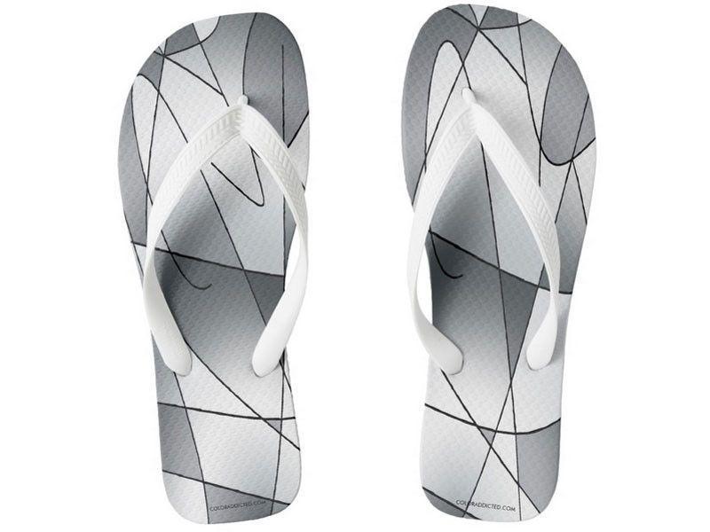 Flip Flops-ABSTRACT CURVES #2 Wide-Strap Flip Flops-from COLORADDICTED.COM-
