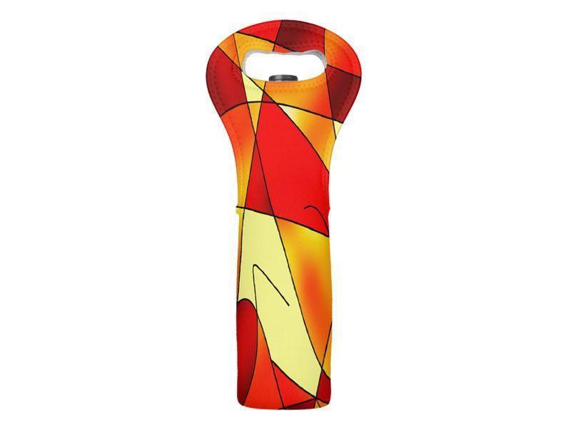 Wine Totes-ABSTRACT CURVES #2 Wine Totes-from COLORADDICTED.COM-