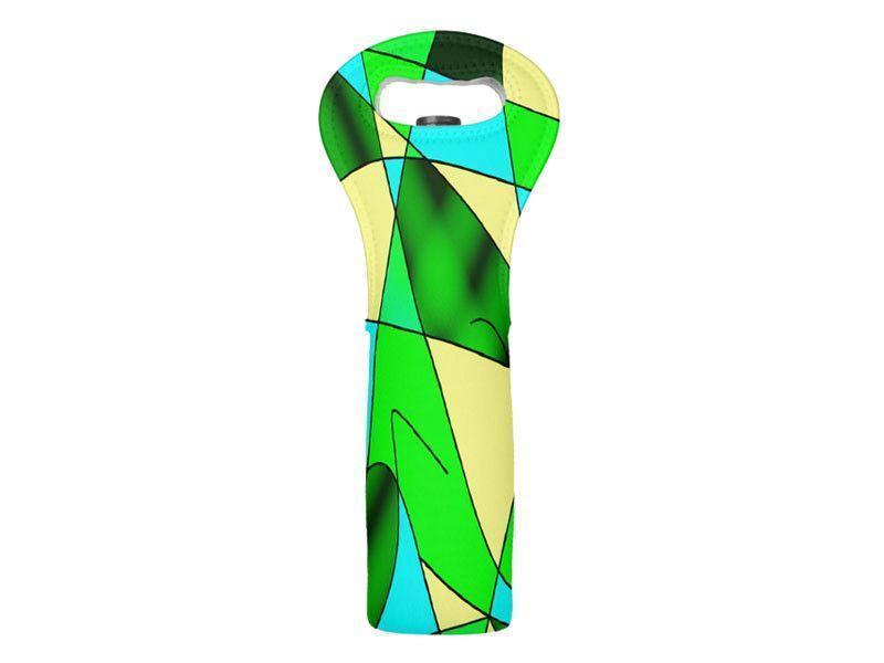 Wine Totes-ABSTRACT CURVES #2 Wine Totes-from COLORADDICTED.COM-