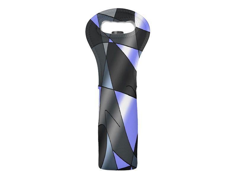 Wine Totes-ABSTRACT CURVES #2 Wine Totes-from COLORADDICTED.COM-
