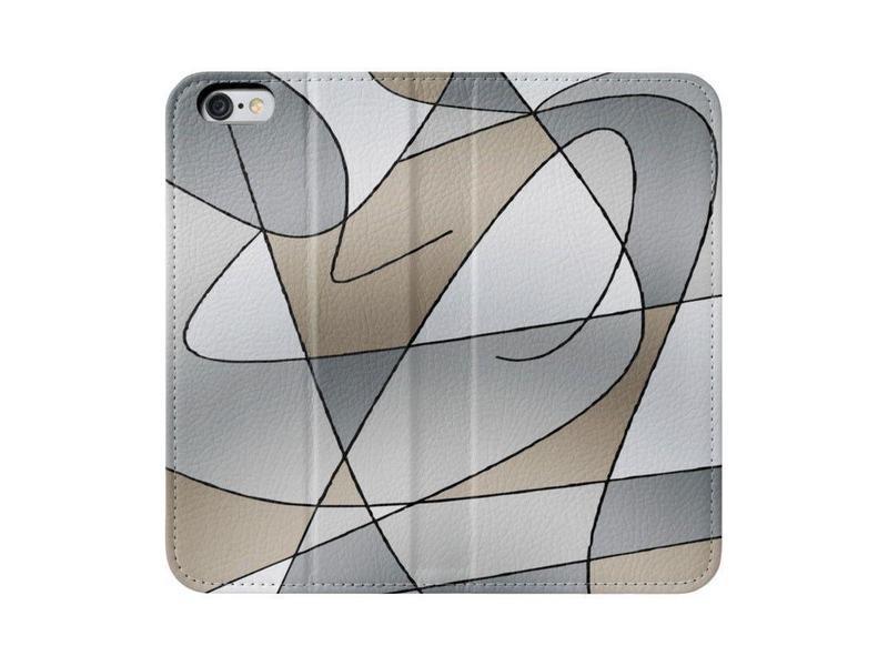 iPhone Wallets-ABSTRACT CURVES #2 iPhone Wallets-from COLORADDICTED.COM-