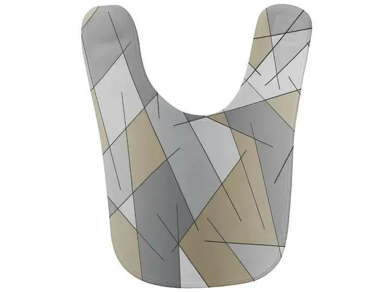 Baby Bibs-ABSTRACT LINES #1 Baby Bibs-from COLORADDICTED.COM-