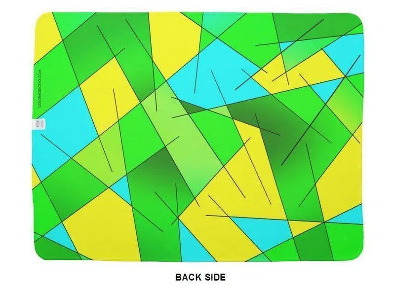 Baby Blankets-ABSTRACT LINES #1 Baby Blankets-from COLORADDICTED.COM-