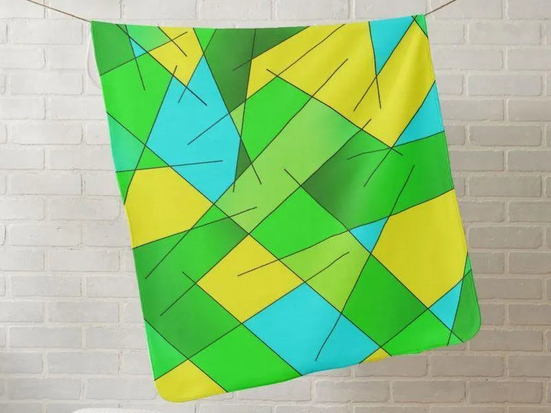 Baby Blankets-ABSTRACT LINES #1 Baby Blankets-from COLORADDICTED.COM-