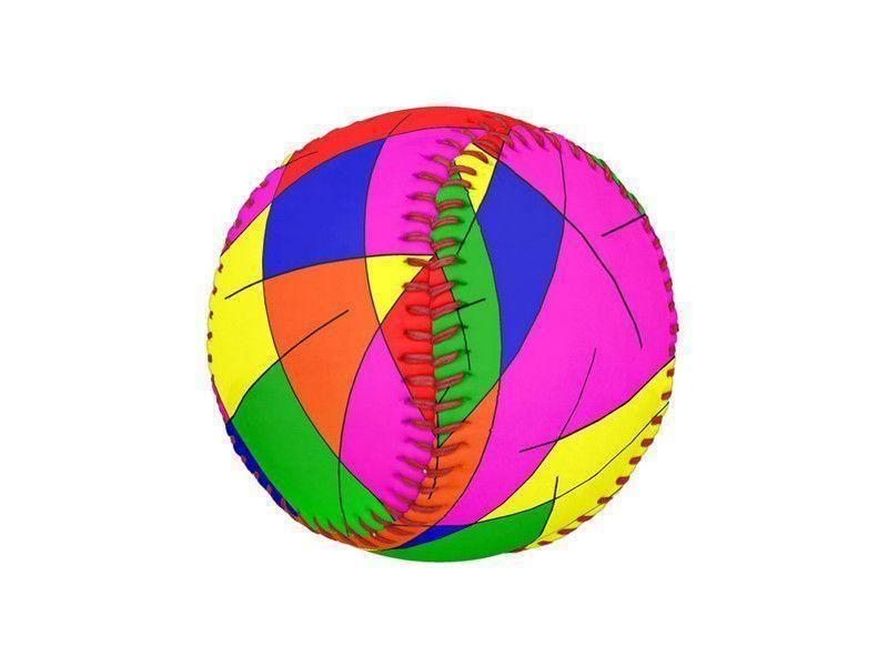 Baseballs-ABSTRACT LINES #1 Baseballs-from COLORADDICTED.COM-