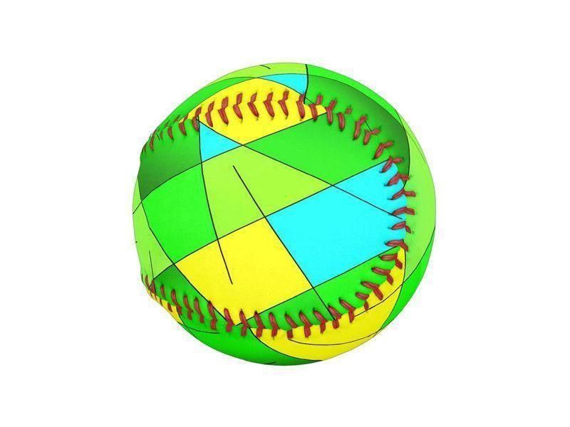 Baseballs-ABSTRACT LINES #1 Baseballs-from COLORADDICTED.COM-