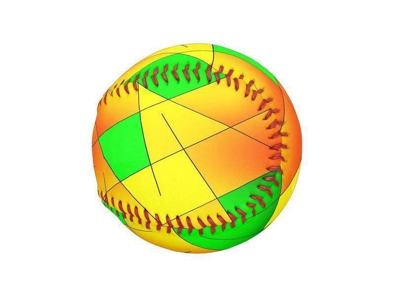 Baseballs-ABSTRACT LINES #1 Baseballs-from COLORADDICTED.COM-