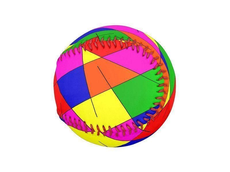 Baseballs-ABSTRACT LINES #1 Baseballs-from COLORADDICTED.COM-