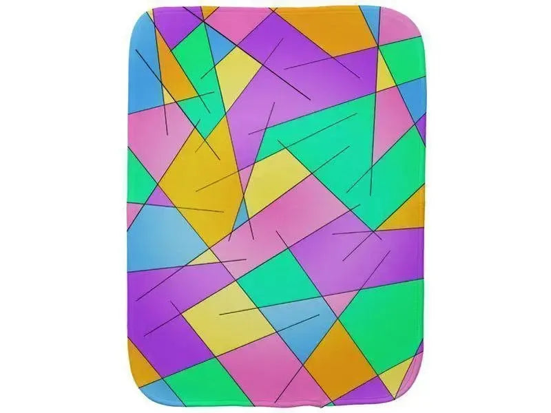 Burp Cloths-ABSTRACT LINES #1 Burp Cloths-from COLORADDICTED.COM-