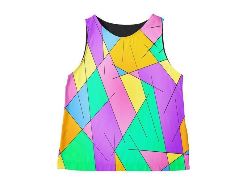Contrast Tanks-ABSTRACT LINES #1 Contrast Tanks-Multicolor Light-from COLORADDICTED.COM-