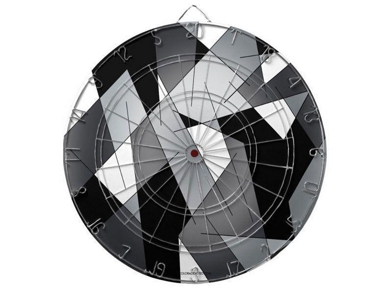 Dartboards-ABSTRACT LINES #1 Dartboards (includes 6 Darts)-from COLORADDICTED.COM-